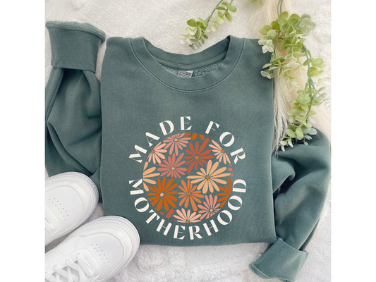 Made For Motherhood Floral Crewneck Sweatshirt